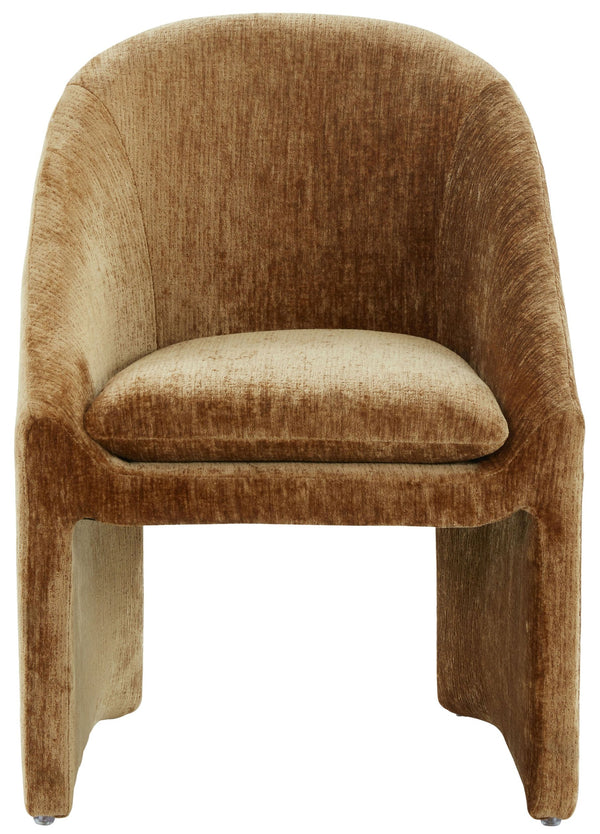Kagan Chenille Dining Chair With Plush Foam Cushion And Solid Wood Frame For Stylish Comfort And Durability