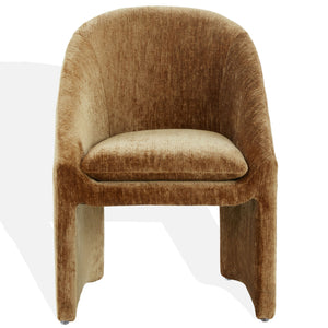 Kagan Chenille Dining Chair With Plush Foam Cushion And Solid Wood Frame For Stylish Comfort And Durability