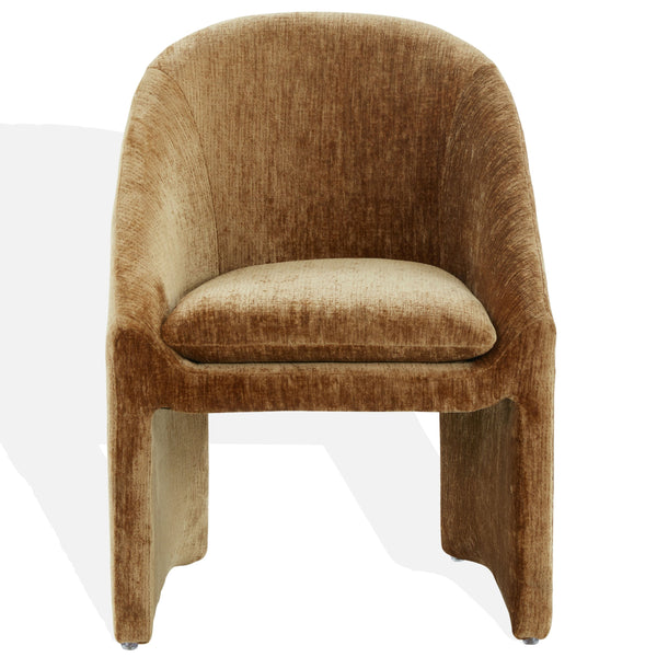 Kagan Chenille Dining Chair With Plush Foam Cushion And Solid Wood Frame For Stylish Comfort And Durability