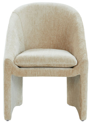 Kagan Chenille Dining Chair With Plush Foam Cushion And Solid Wood Frame For Stylish Comfort And Durability