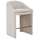 Safavieh Kagan Chenille Barstool Cream SFV4858A