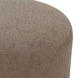 Safavieh Nikolas Round Boucle Ottoman Light Brown / Natural SFV4862B