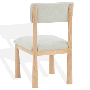 Safavieh Wrenley Boucle Dining Chair Taupe / Natural SFV4864A