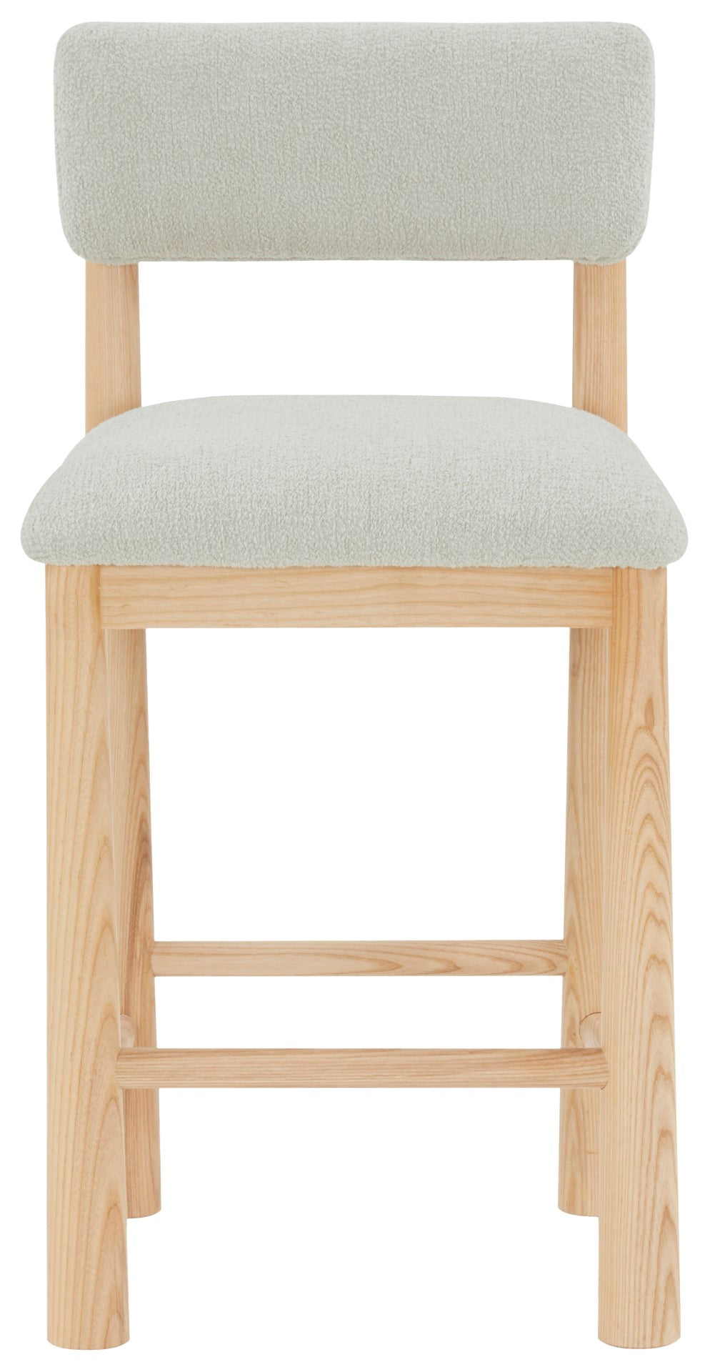 Safavieh Wrenley Boucle Counter Stool Taupe / Natural SFV4865A