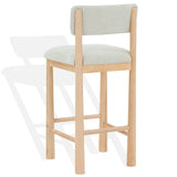 Safavieh Wrenley Boucle Barstool Taupe / Natural SFV4866A