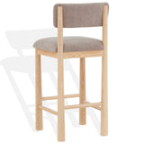 Safavieh Wrenley Boucle Barstool Light Brown / Natural SFV4866B