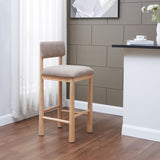 Safavieh Wrenley Boucle Barstool Light Brown / Natural SFV4866B