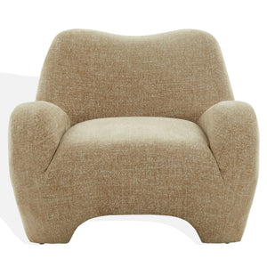 Randal Chenille Accent Chair With Solid Wood Frame, Plush Foam Cushioning For Cozy Stylish Seating