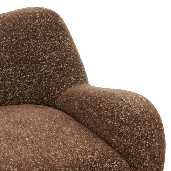 Randal Chenille Accent Chair With Solid Wood Frame, Plush Foam Cushioning For Cozy Stylish Seating
