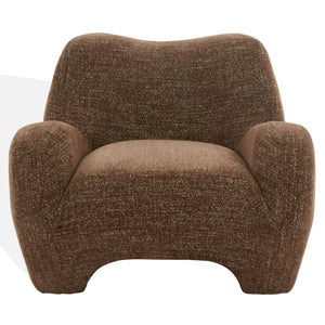 Randal Chenille Accent Chair With Solid Wood Frame, Plush Foam Cushioning For Cozy Stylish Seating