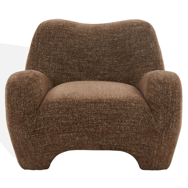 Randal Chenille Accent Chair With Solid Wood Frame, Plush Foam Cushioning For Cozy Stylish Seating