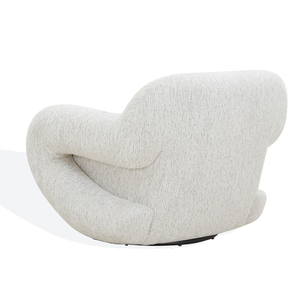 Safavieh Kaylana Chenille Swivel Accent Chair In Light Grey – Stylish Comfort For Elegant Home Décor Light Grey Wood ,Fabric ,Foam Sfv4879a