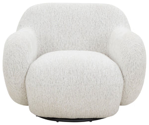Safavieh Kaylana Chenille Swivel Accent Chair In Light Grey – Stylish Comfort For Elegant Home Décor Light Grey Wood ,Fabric ,Foam Sfv4879a