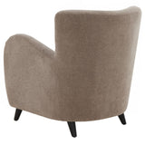 Safavieh Rayanne Boucle Modern Wingback Chair Brown SFV5020C