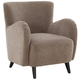 Safavieh Rayanne Boucle Modern Wingback Chair Brown SFV5020C