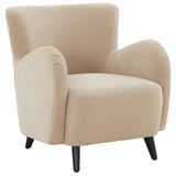 Safavieh Rayanne Boucle Modern Wingback Chair Tan SFV5020D