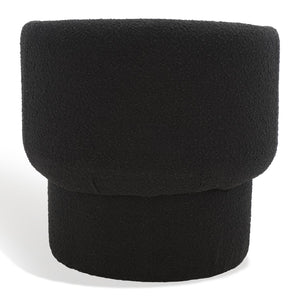 Safavieh Kellyanne Boucle Modern Accent Chair  Black SFV5023B