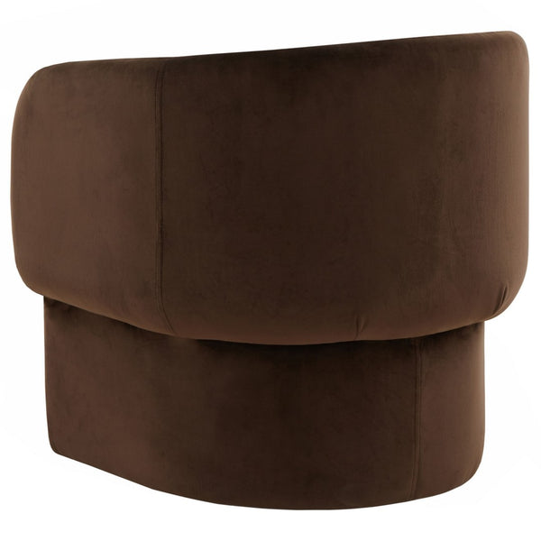 Safavieh Kellyanne Modern Accent Chair Dark Brown SFV5023F