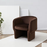 Safavieh Kellyanne Modern Accent Chair Dark Brown SFV5023F