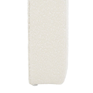 Safavieh CARALYNN Boucle Bench in Ivory - Stylish, Versatile Seating for Entryways, Bedrooms, or Living Rooms SFV5027A