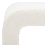 Safavieh Caralynn Upholstered Bench White SFV5027C