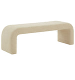 Safavieh Caralynn Upholstered Bench Beige Fabric / Wood / Foam SFV5027I