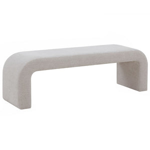 Safavieh Caralynn Upholstered Bench Light Grey SFV5027L