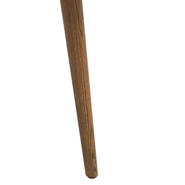 Safavieh KRISALYN Taupe Linen Dining Chair - Stylish Comfort for Modern & Classic Interiors, Durable Design SFV5028A