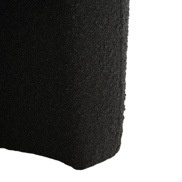 Safavieh EVERLY Boucle Barrel Back Accent Chair - Contemporary Comfort with Elegant Design for Any Space Black SFV5029B
