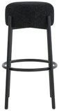 Safavieh Paisleigh Metal Leg Barstool Black SFV5031F