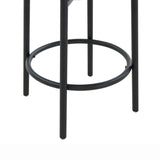 Safavieh Paisleigh Metal Leg Barstool Black SFV5031F