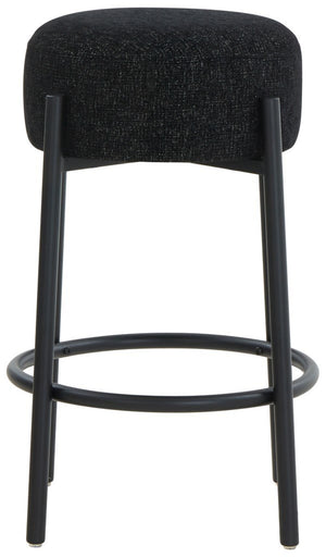 Safavieh Paisleigh Metal Leg Counter Stool Black SFV5032F