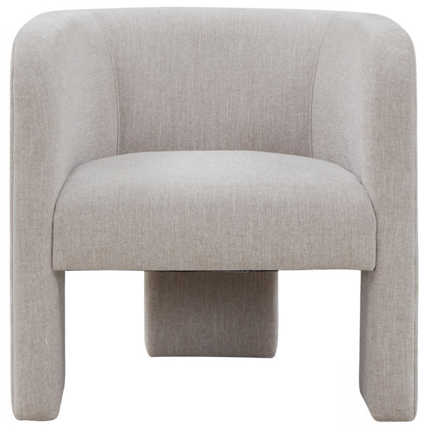 Safavieh Sammie 3 Leg Accent Chair Light Grey SFV5034D