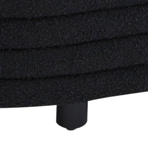 Safavieh JAYMIE Boucle Storage Bench - Modern Design with Hidden Compartment for Stylish Home Organization Black / Black SFV5040C