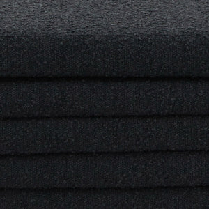 Safavieh JAYMIE Boucle Storage Bench - Modern Design with Hidden Compartment for Stylish Home Organization Black / Black SFV5040C