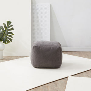Safavieh Samuels Boucle Pouf Charcoal SFV5041G
