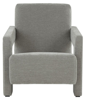 Safavieh TAYLOR Modern Boucle Accent Chair - Mid-Century Style with Plush Comfort for Stylish Living Spaces Grey SFV5046B