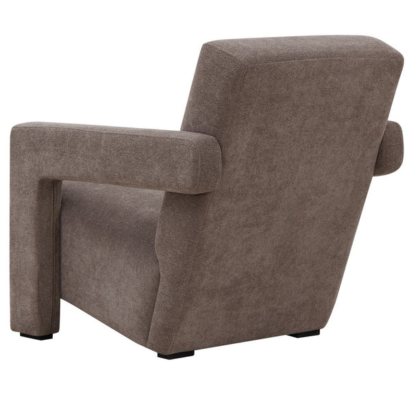 Safavieh Taylor Modern Boucle Accent Chair Brown SFV5046F