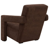 Safavieh Taylor Modern Boucle Accent Chair Dark Brown SFV5046G