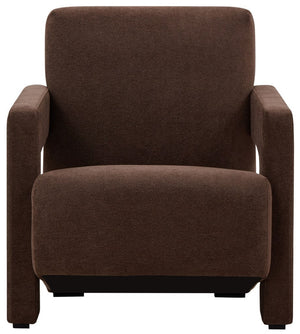 Safavieh Taylor Modern Boucle Accent Chair Dark Brown SFV5046G