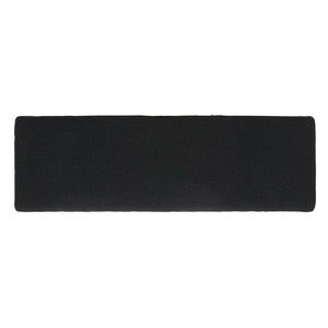 Safavieh VIANNA Boucle Bench - Modern Plush Seating with Warm Ash Wood Accents for Entryways and Living Spaces Black / Natural SFV5049C
