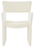 Safavieh Jayke Velvet Dining Chair Cream SFV5100A