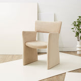 Safavieh Jayke Velvet Dining Chair Light Brown SFV5100B