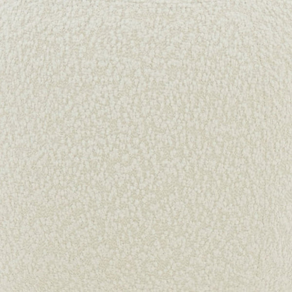Safavieh Leboeff Round Ottoman Ivory Wood / Fabric / Foam SFV5101A