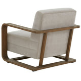 Safavieh Jayshaw Wood Frame Accent Chair SFV5107B