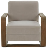 Safavieh Jayshaw Wood Frame Accent Chair SFV5107B