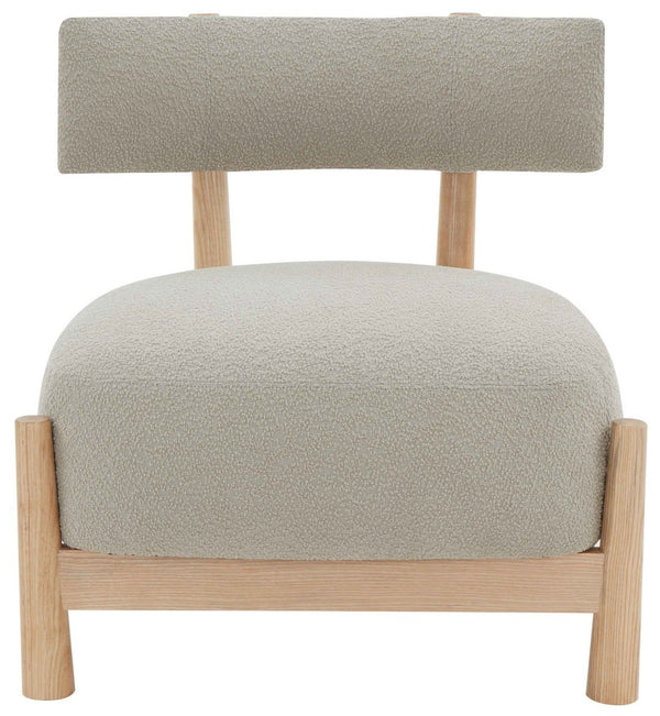 Safavieh Edwardina Boucle Accent Chair Taupe / Natural SFV5112A