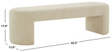 Safavieh Dallyce Upholstered Bench Beige SFV5118A