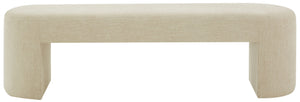 Safavieh Dallyce Upholstered Bench Beige SFV5118A