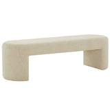 Safavieh Dallyce Upholstered Bench Beige SFV5118A